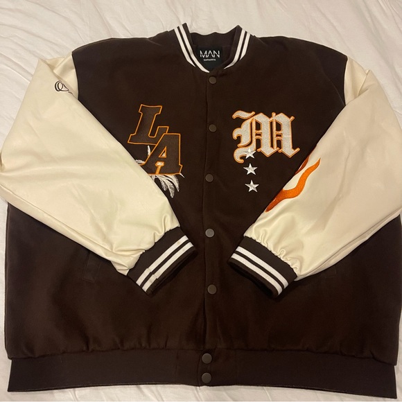 Oversized LA varsity jacket - Picture 6 of 6